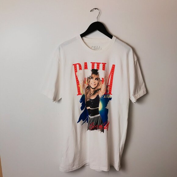 Paula Abdul T Shirt Rap Tee Graphic White Large L - Picture 9 of 13